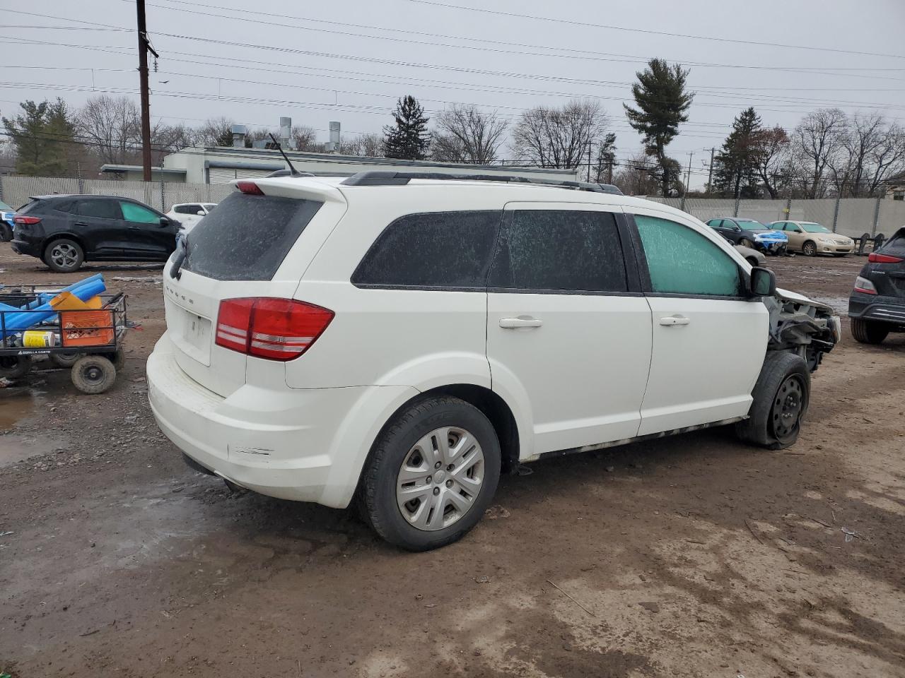 2017 Dodge Journey VIN 3C4PDCABXHT601015 Copart auction photo, front end damage thumbnail 3