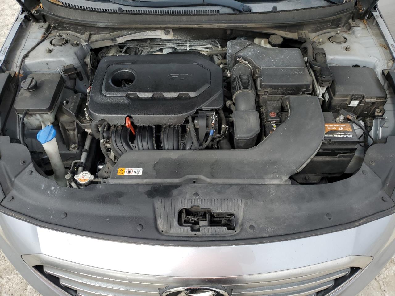 2017 Hyundai Sonata VIN 5NPE24AF9HH563458 Copart auction photo, mechanical / minor dent/scratches damage thumbnail 11