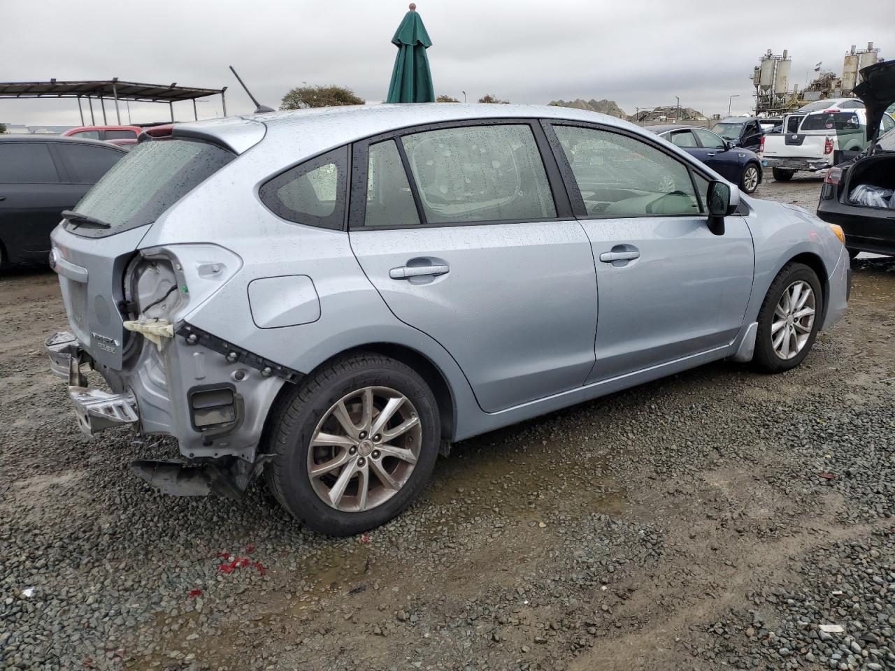2013 Subaru Impreza VIN JF1GPAC62D2858148 Copart auction photo, rear end damage thumbnail 3