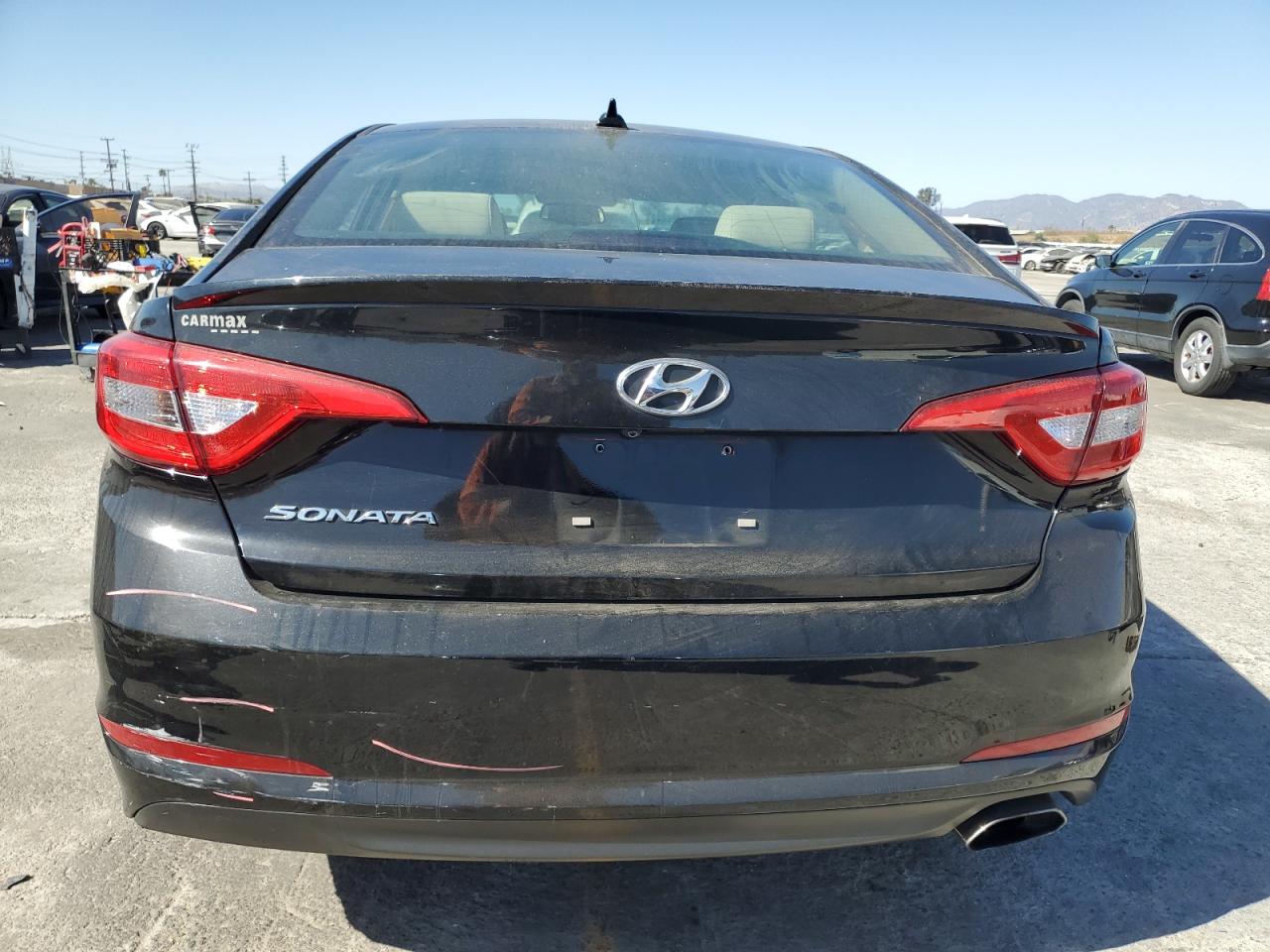 2017 Hyundai Sonata VIN 5NPE24AF4HH569314 Copart auction photo, front end damage thumbnail 6