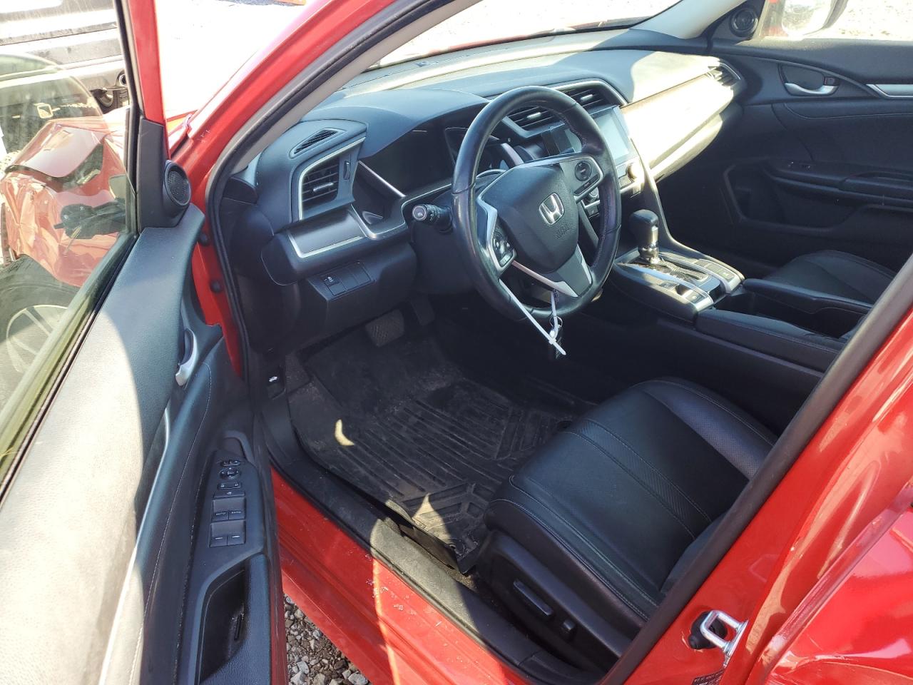 2018 Honda Civic VIN JHMFC1F74JX041962 Copart auction photo, all over / undercarriage damage thumbnail 8