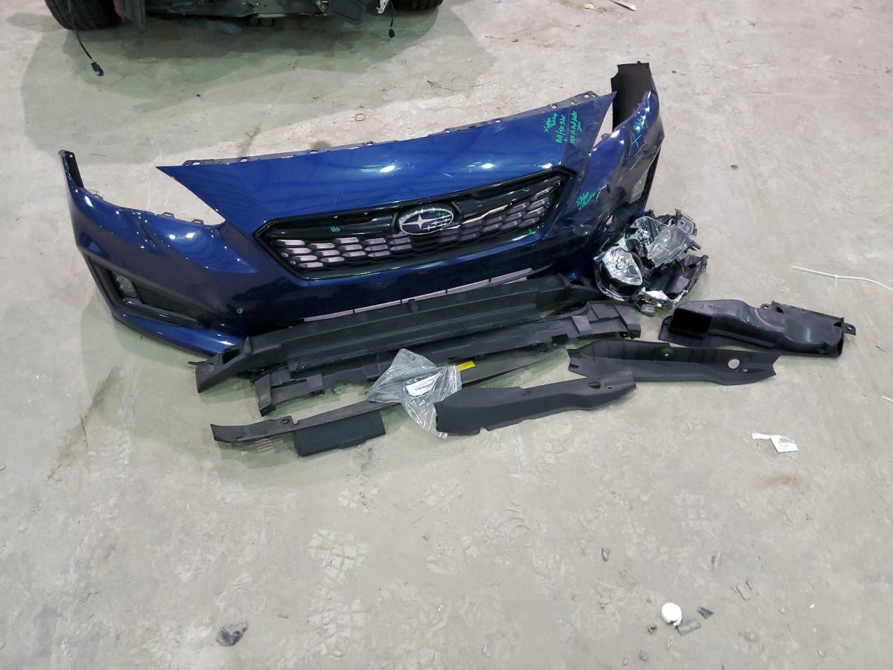 2017 Subaru Impreza VIN 4S3GTAL63H3706658 Copart auction photo, front end damage thumbnail 12