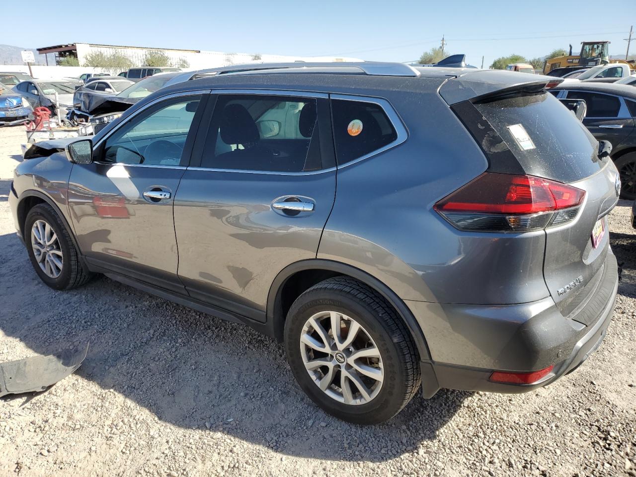2019 Nissan Rogue VIN KNMAT2MT2KP529973 Copart auction photo, front end / frame damage damage thumbnail 2
