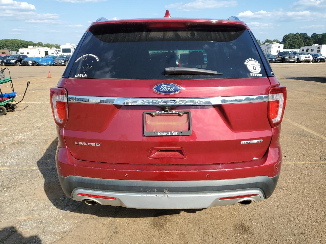 2016 Ford Explorer VIN 1FM5K7F8XGGC08941 Copart auction photo, side / minor dent/scratches damage thumbnail 6