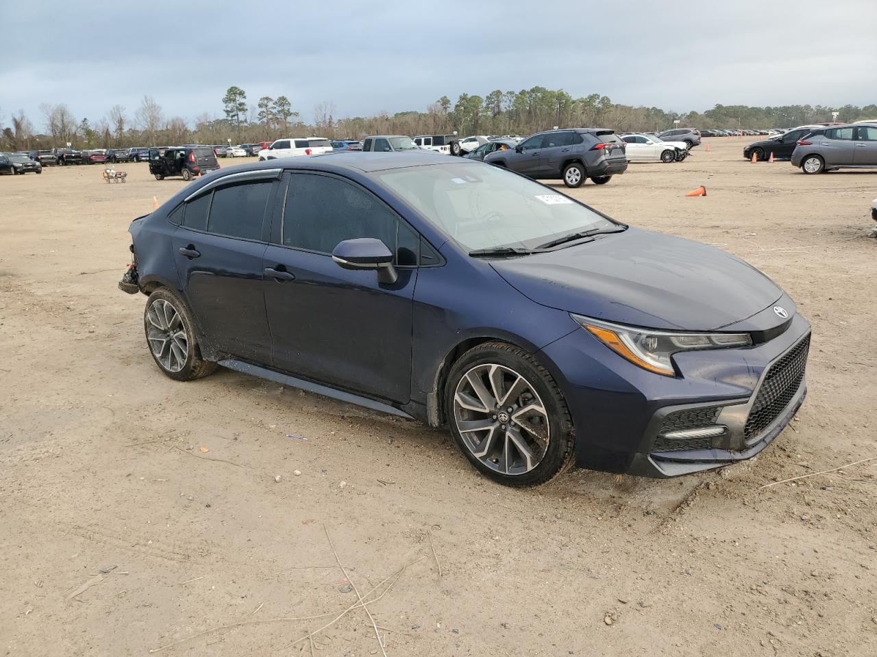 2021 Toyota Corolla VIN 5YFT4MCE1MP092604 Copart auction photo, rear end / minor dent/scratches damage thumbnail 4