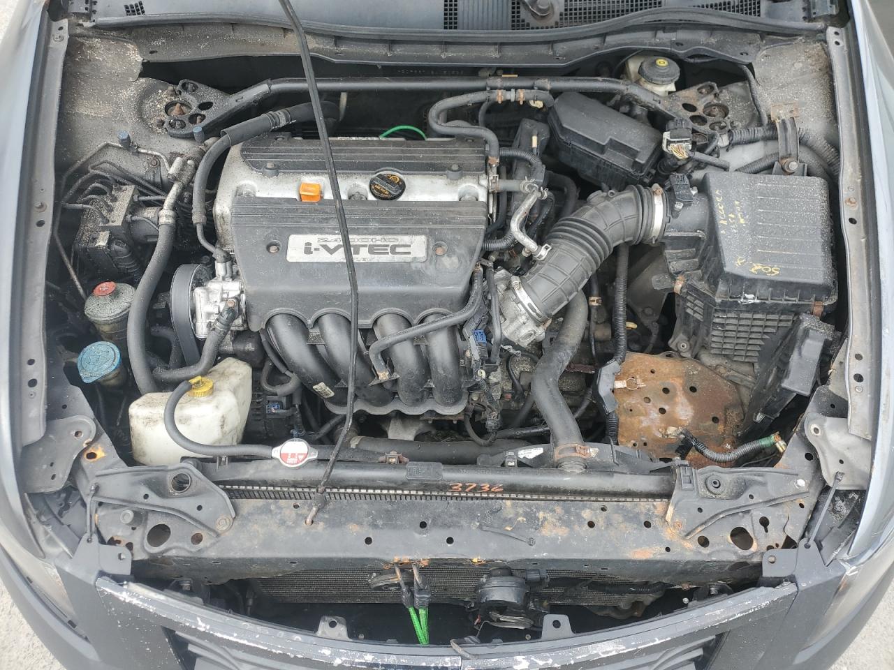 2008 Honda Accord VIN 1HGCP267X8A150536 Copart auction photo, rear end / front end damage thumbnail 11