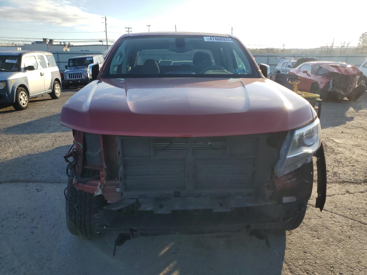 2015 Chevrolet Colorado VIN 1GCGTBE31F1272256 Copart auction photo, front end damage thumbnail 5