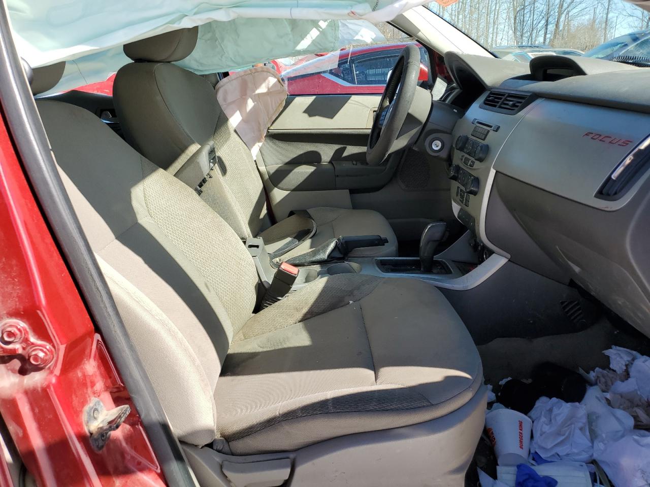 2011 Ford Focus VIN 1FAHP3GN3BW153589 Copart auction photo, side / rear end damage thumbnail 7