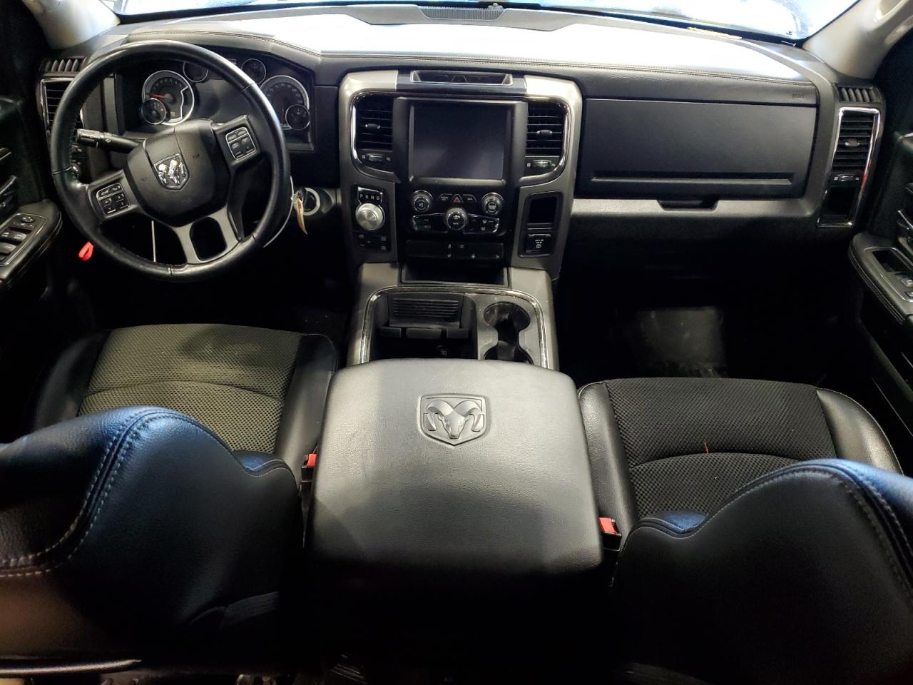 2017 RAM 1500 VIN 1C6RR7MT5HS625124 Copart auction photo, front end / side damage thumbnail 8