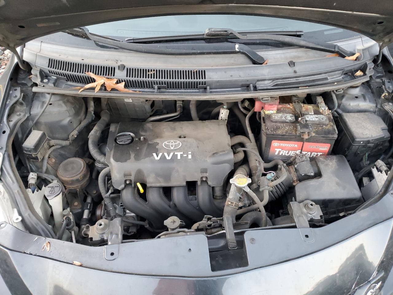 2007 Toyota Yaris VIN JTDBT923871125621 Copart auction photo, front end / rear end damage thumbnail 11