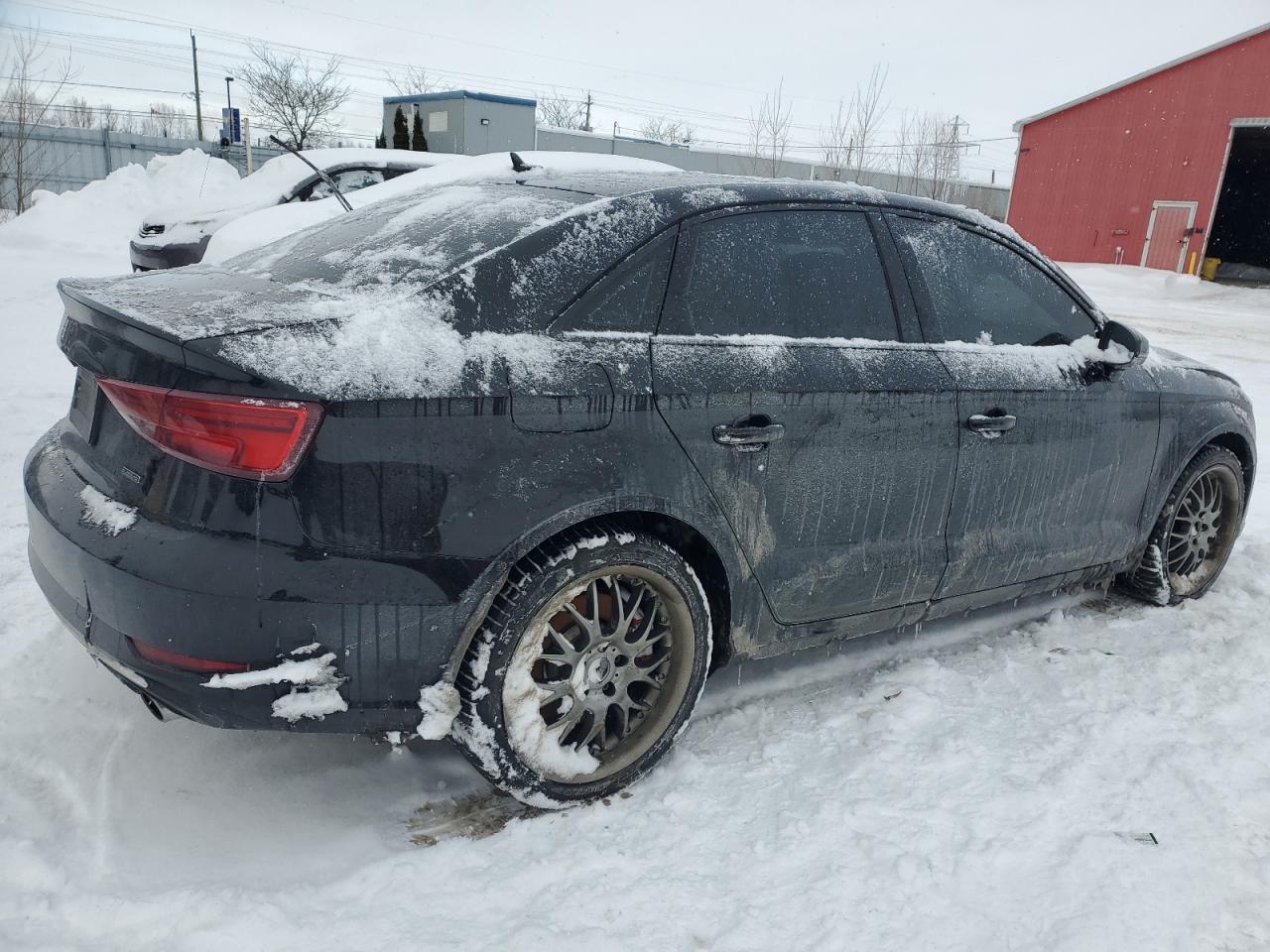 2019 Audi A3 VIN WAUBEGFF0KA121944 Copart auction photo, front end damage thumbnail 3