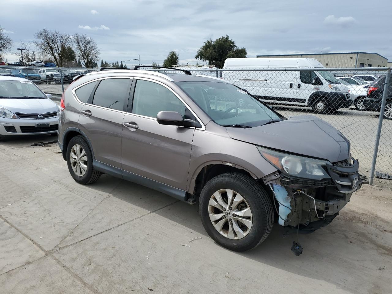 2014 Honda CR-V VIN 5J6RM4H7XEL104175 Copart auction photo, front end damage thumbnail 4