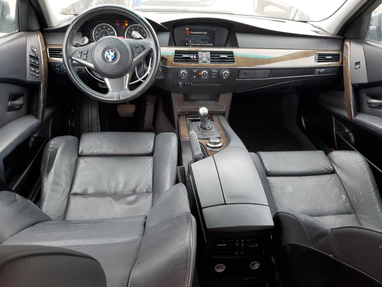 2006 BMW 5er VIN WBANE73546B996324 Copart auction photo, mechanical damage thumbnail 8