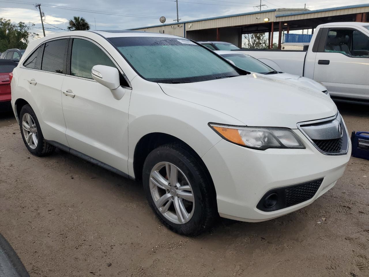 2013 Acura RDX VIN 5J8TB4H36DL019963 Copart auction photo, water/flood damage thumbnail 4