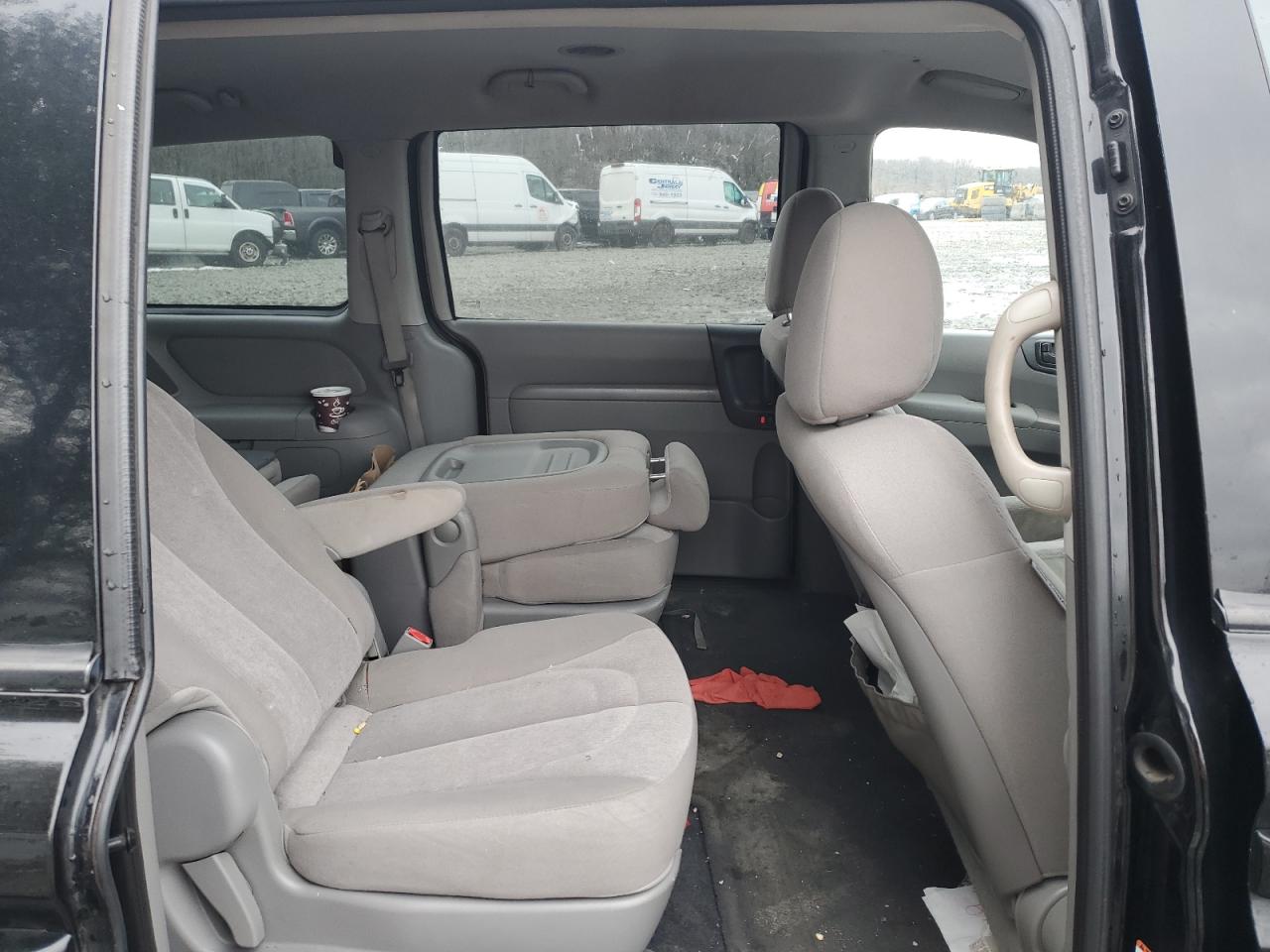 2009 KIA Sedona VIN KNDMB233296320041 Copart auction photo, front end damage thumbnail 11