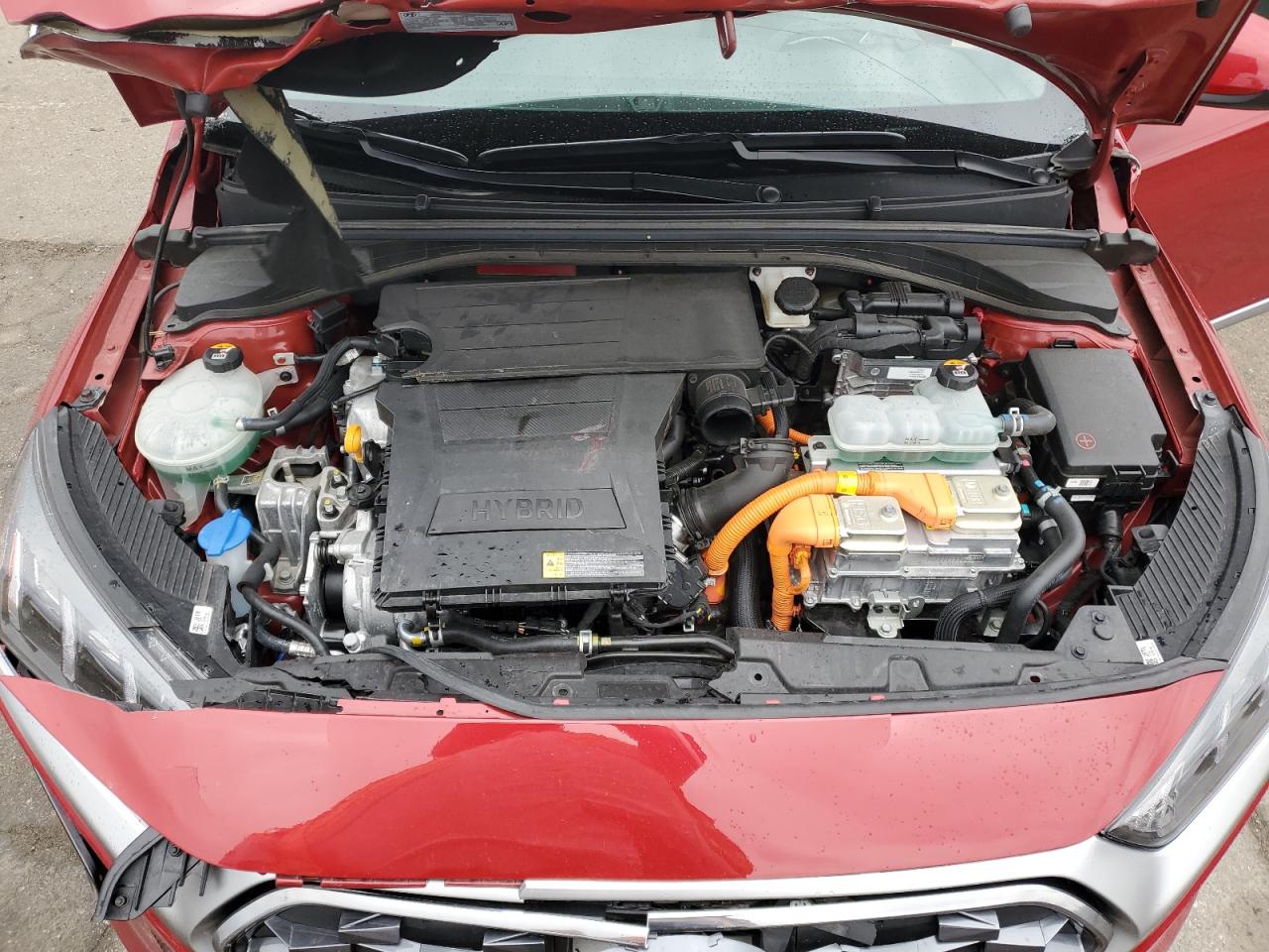 2020 Hyundai IONIQ VIN KMHC85LC2LU223769 Copart auction photo, front end damage thumbnail 12