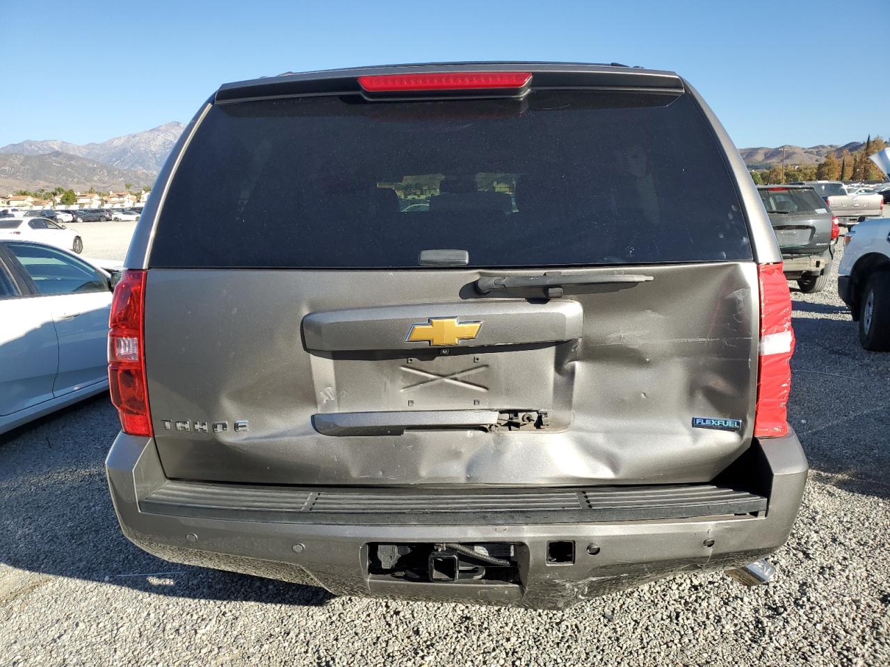 2012 Chevrolet Tahoe VIN 1GNSCBE04CR216042 Copart auction photo, rear end damage thumbnail 6
