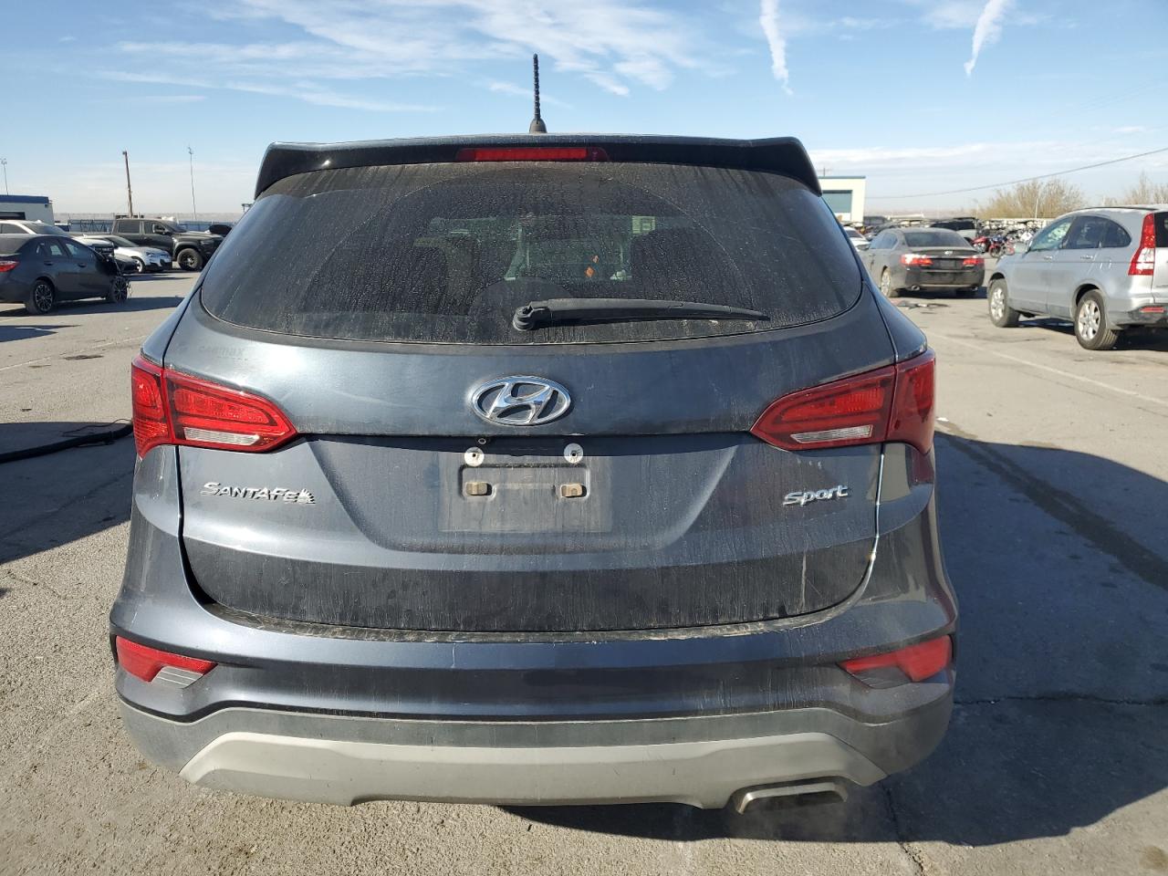 2018 Hyundai Santa Fe VIN 5NMZT3LB7JH092111 Copart auction photo, front end damage thumbnail 6