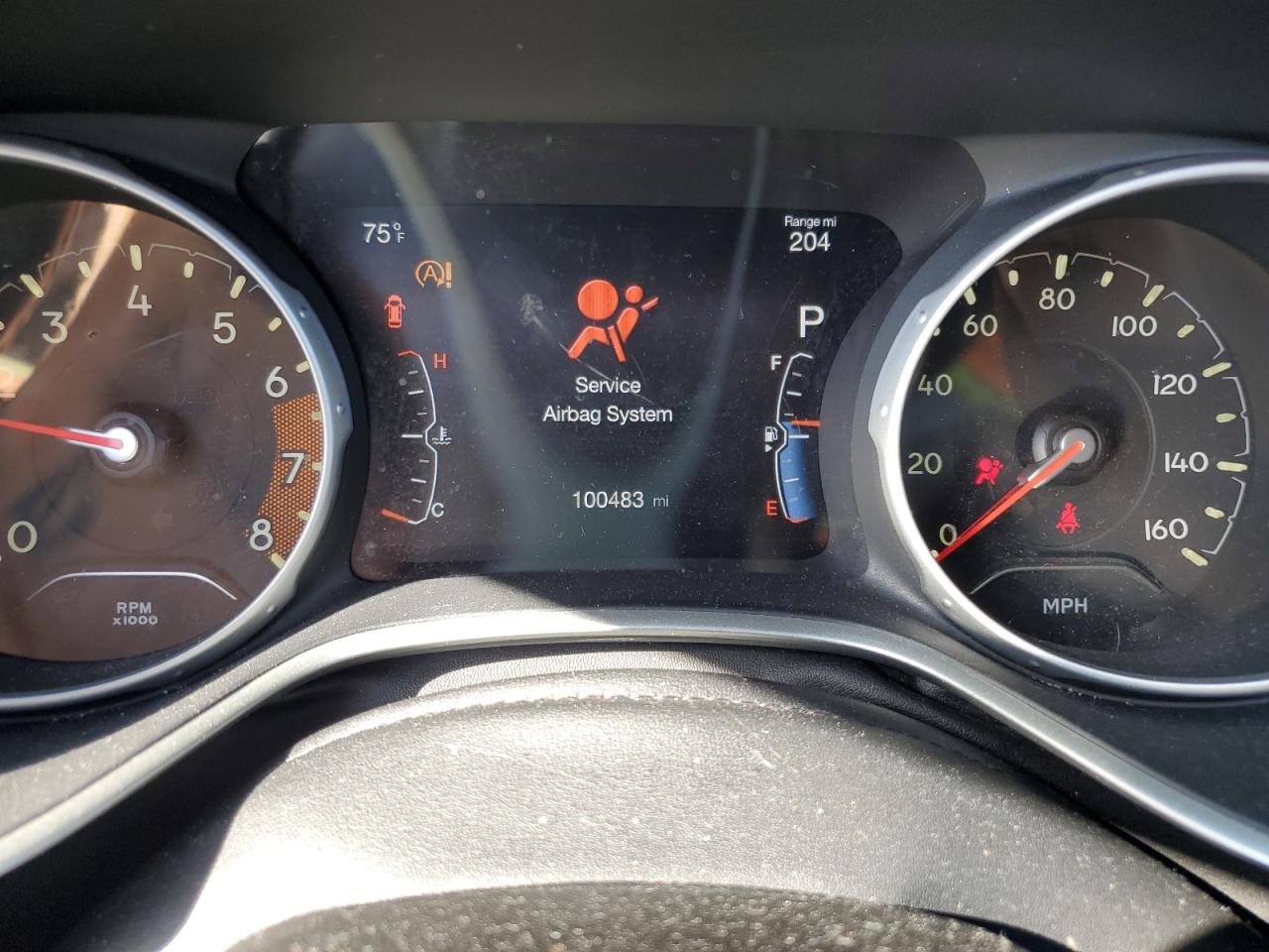 2018 Jeep Compass VIN 3C4NJCBB0JT425161 Copart auction photo, front end / rear end damage thumbnail 9