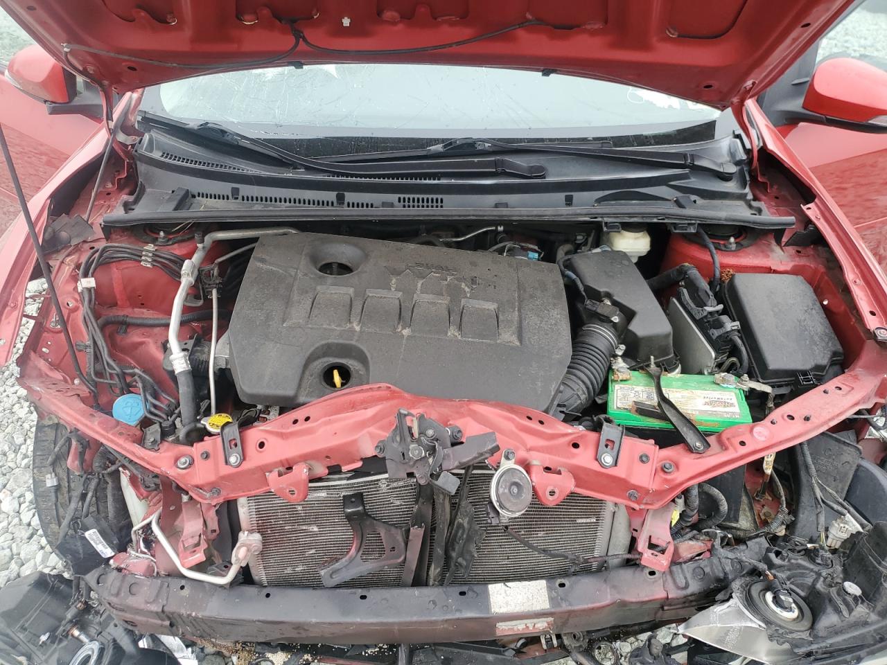 2016 Toyota Corolla VIN 5YFBURHE6GP553477 Copart auction photo, front end damage thumbnail 12