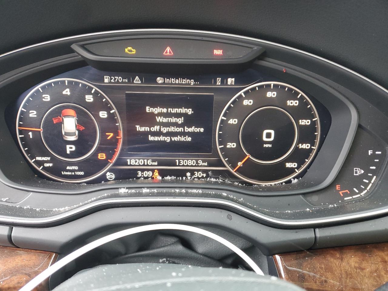 2018 Audi Q5 VIN WA1BNAFY0J2023405 Copart auction photo, front end damage thumbnail 9