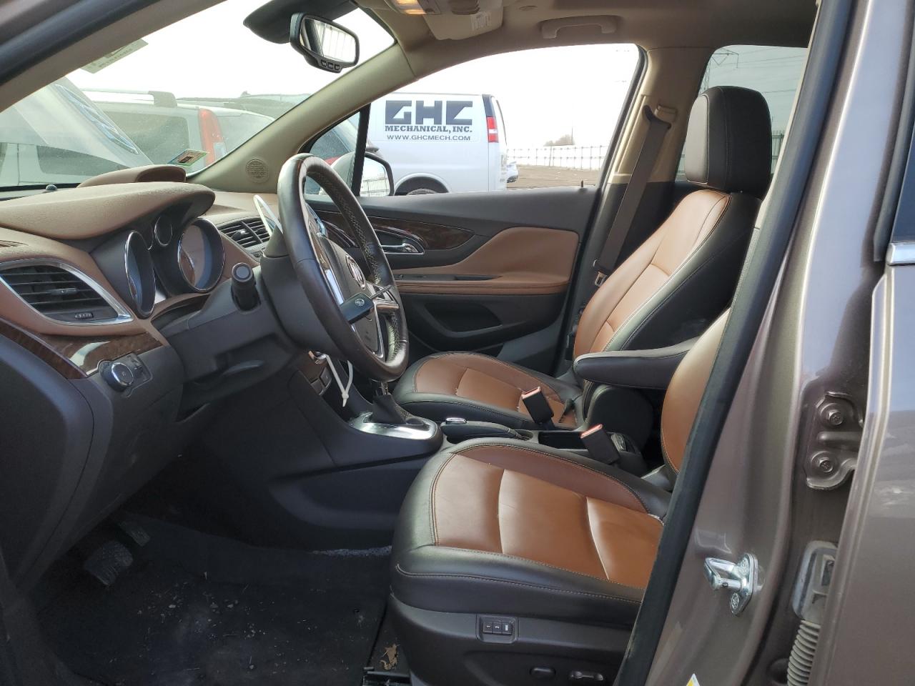 2013 Buick Encore VIN KL4CJGSB9DB112401 Copart auction photo, side / front end damage thumbnail 7