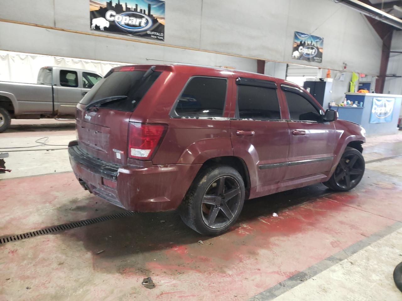 2008 Jeep Grand Cherokee VIN 1J8HR78368C223758 Copart auction photo, front end damage thumbnail 3