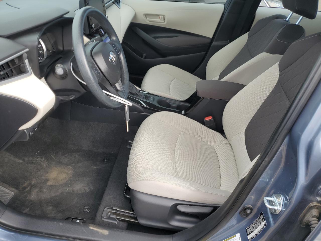 2022 Toyota Corolla VIN 5YFEPMAE7NP292150 Copart auction photo, hail / side damage thumbnail 7