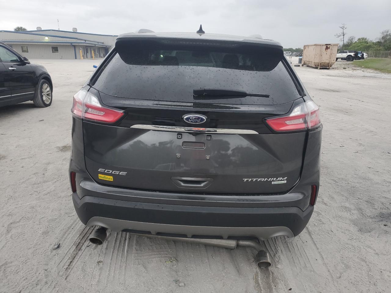 2020 Ford Edge VIN 2FMPK3K92LBB25294 Copart auction photo, side / rear end damage thumbnail 6