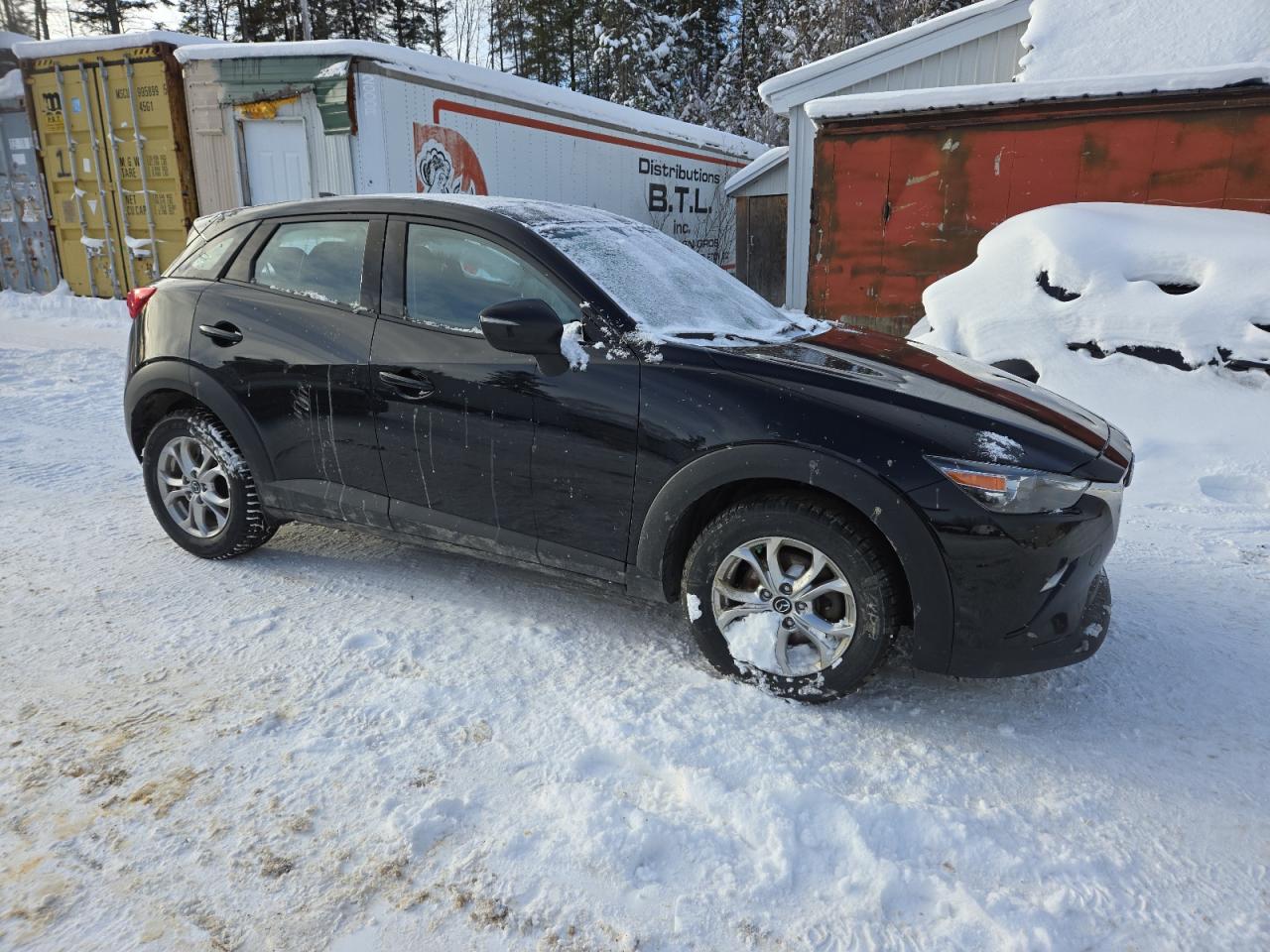 2020 Mazda CX-3 VIN JM1DKFC72L1473243 Copart auction photo, front end damage thumbnail 4