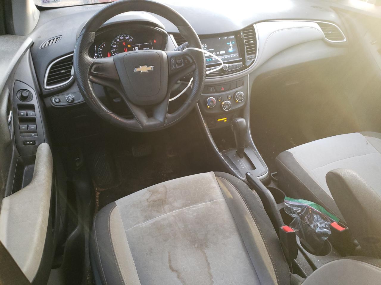 2017 Chevrolet Trax VIN 3GNCJKSB7HL188865 Copart auction photo, side damage thumbnail 8