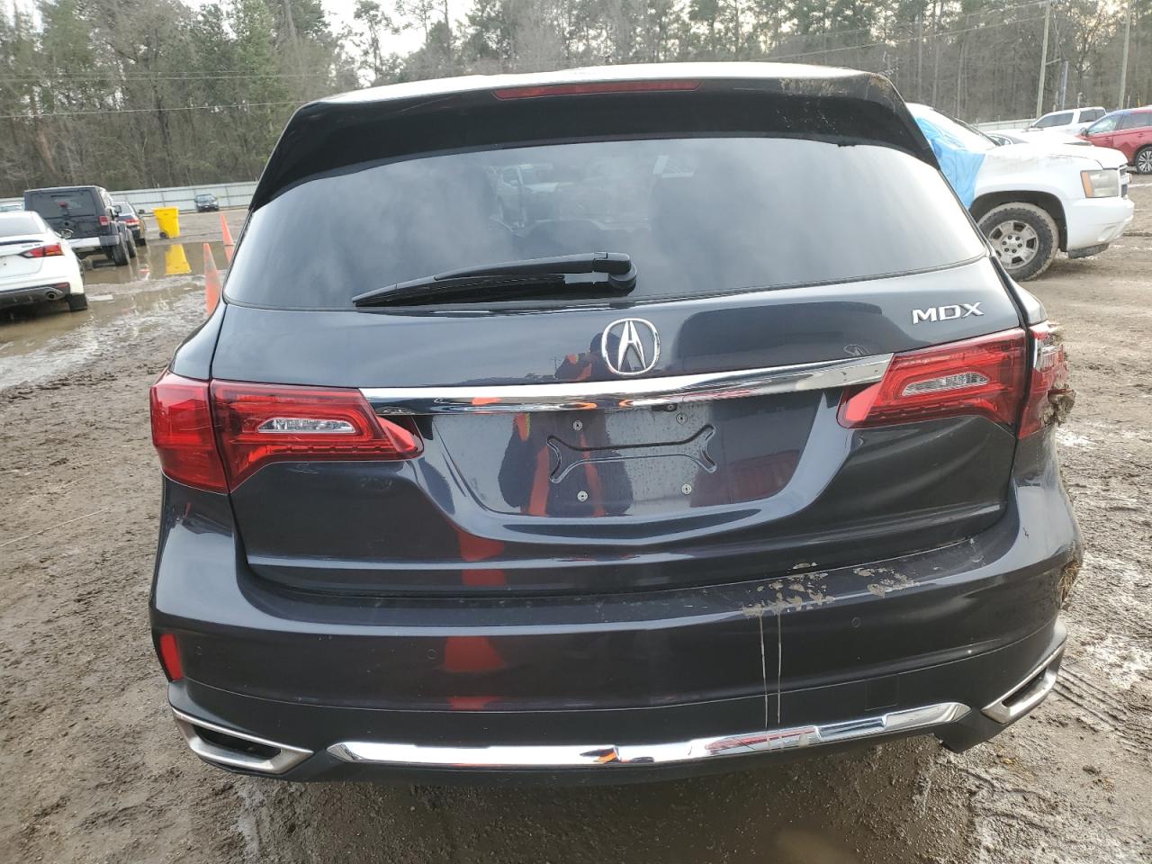 2020 Acura MDX VIN 5J8YD3H56LL001523 Copart auction photo, all over damage thumbnail 6