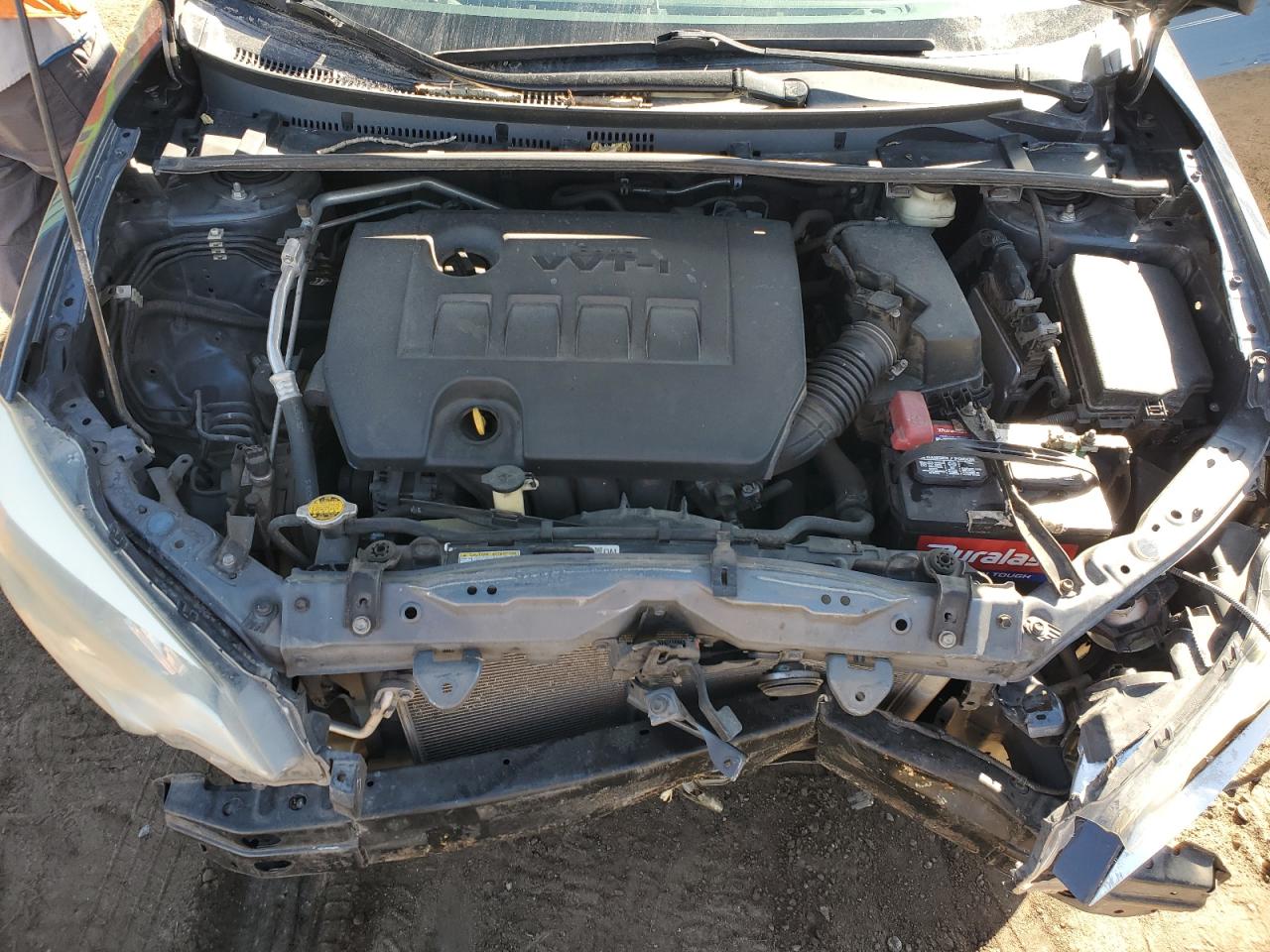 2015 Toyota Corolla VIN 2T1BURHE5FC410518 Copart auction photo, front end / side damage thumbnail 13