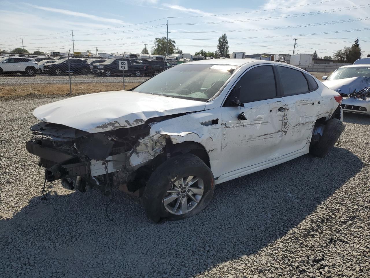 2019 KIA Optima VIN 5XXGT4L31KG277034