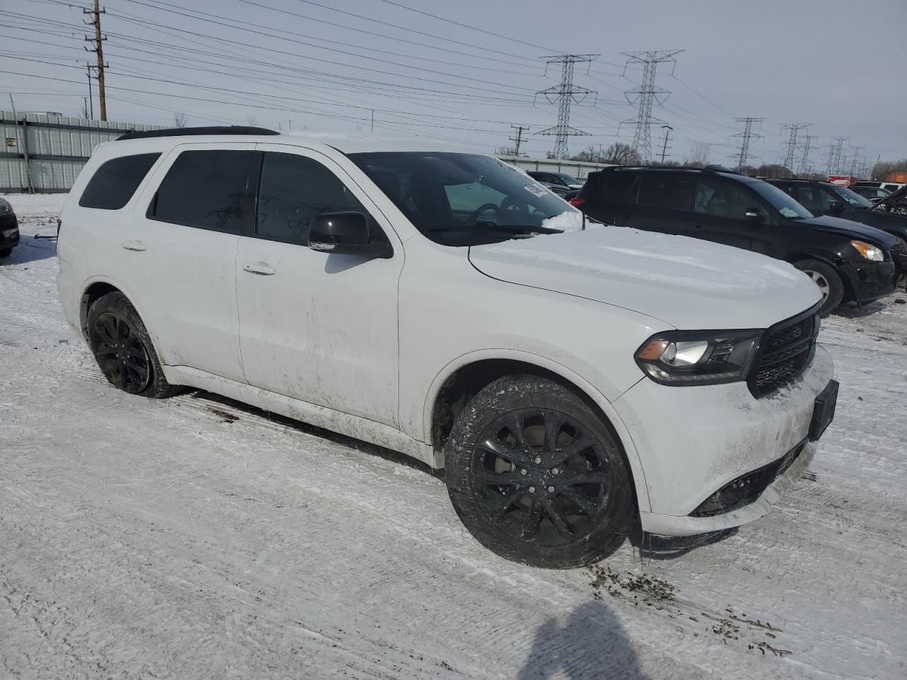 2018 Dodge Durango VIN 1C4RDJDG8JC497307 Copart auction photo, side / rear end damage thumbnail 4