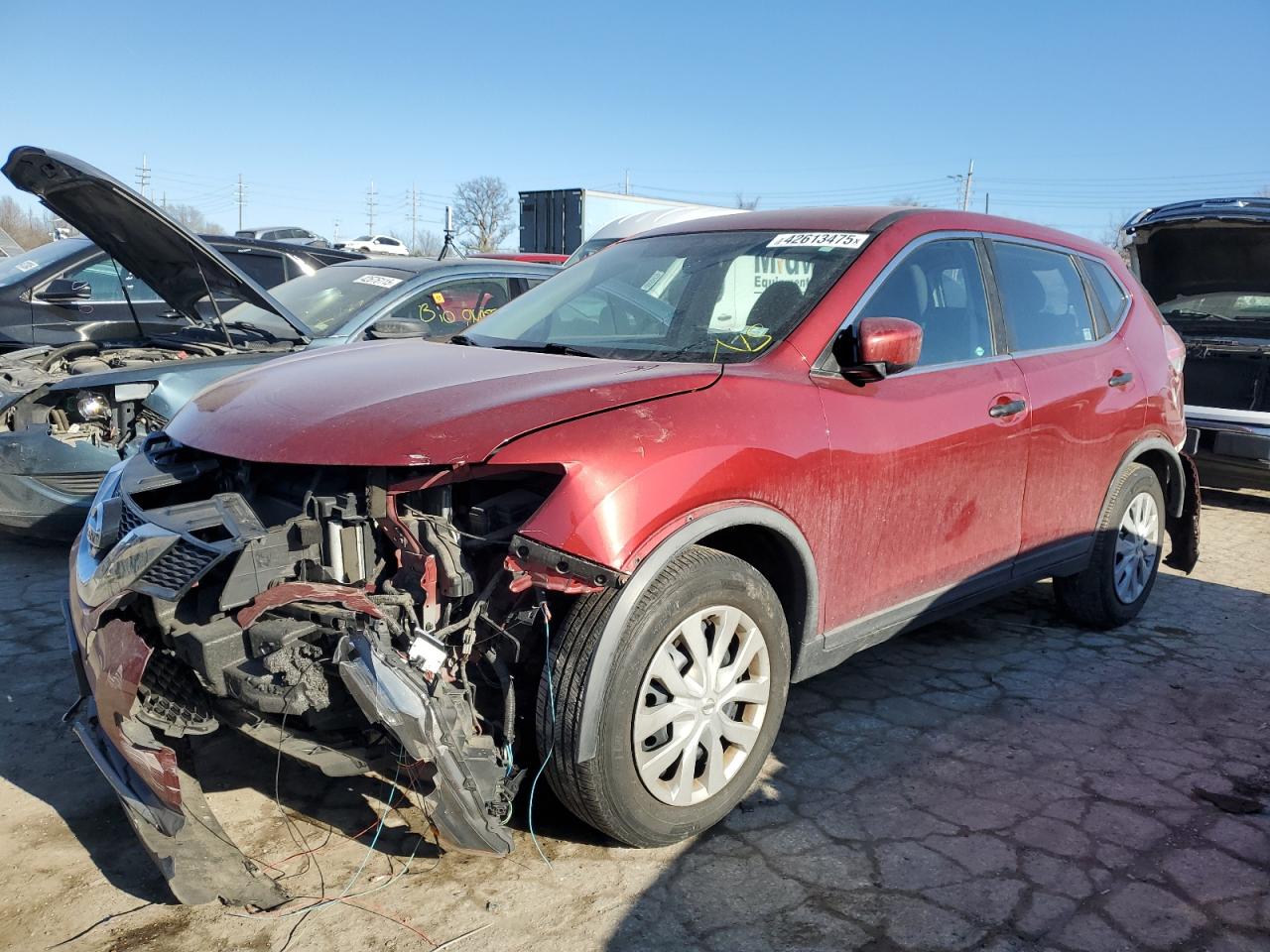 2016 Nissan Rogue VIN KNMAT2MV6GP703259