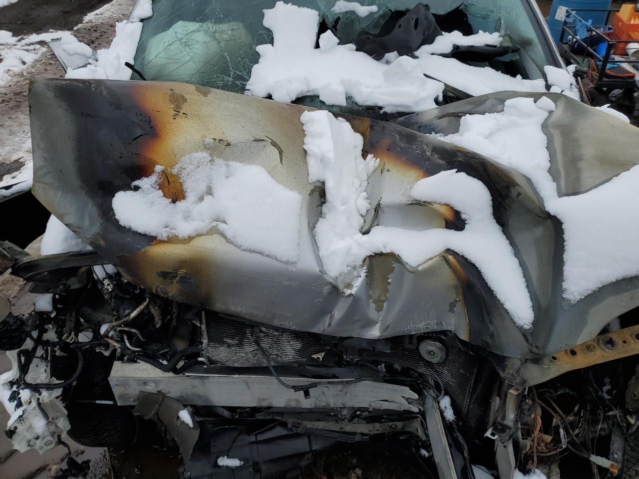 2010 Lexus RX VIN 2T2BK1BA8AC075210 Copart auction photo, vandalism / burn - engine damage thumbnail 12