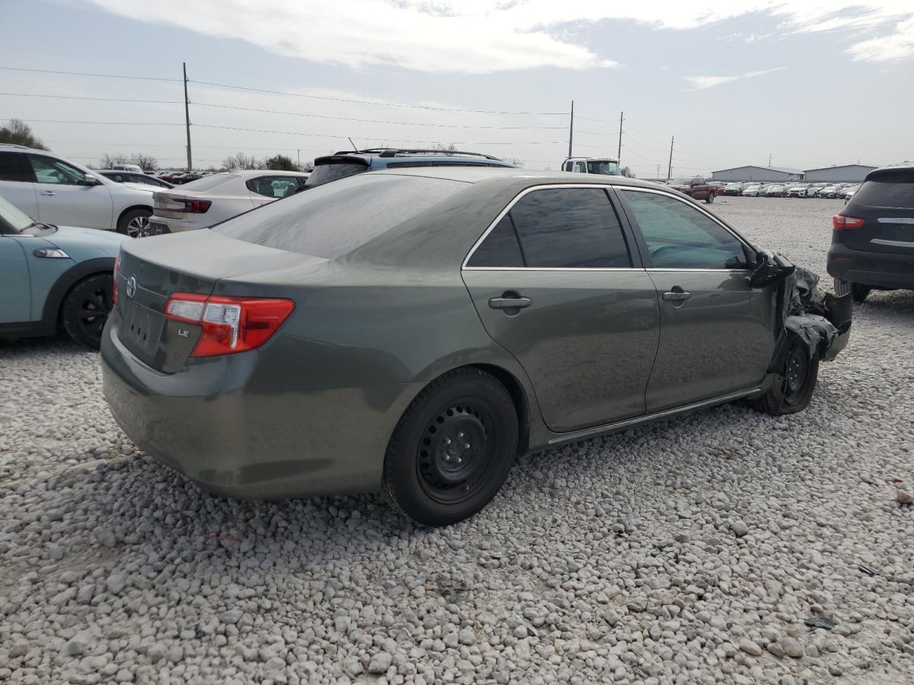 2012 Toyota Camry VIN 4T4BF1FK4CR179406 Copart auction photo, frame damage damage thumbnail 3