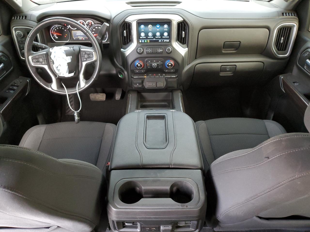 2021 Chevrolet Silverado VIN 1GCUYEED6MZ435870 Copart auction photo, front end damage thumbnail 8