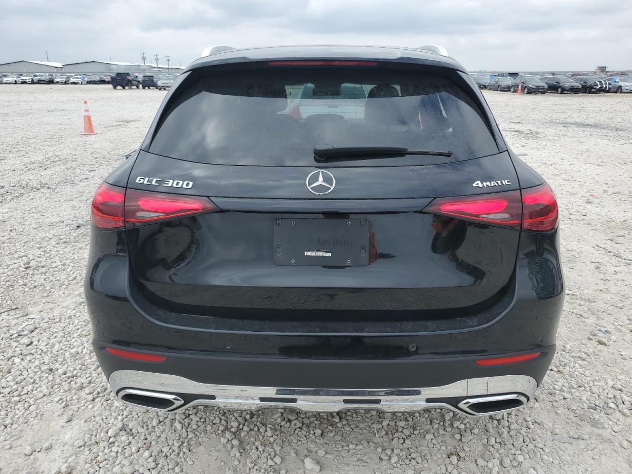 2023 Mercedes-Benz GLC VIN W1NKM4HB3PU005229 Copart auction photo, side damage thumbnail 6