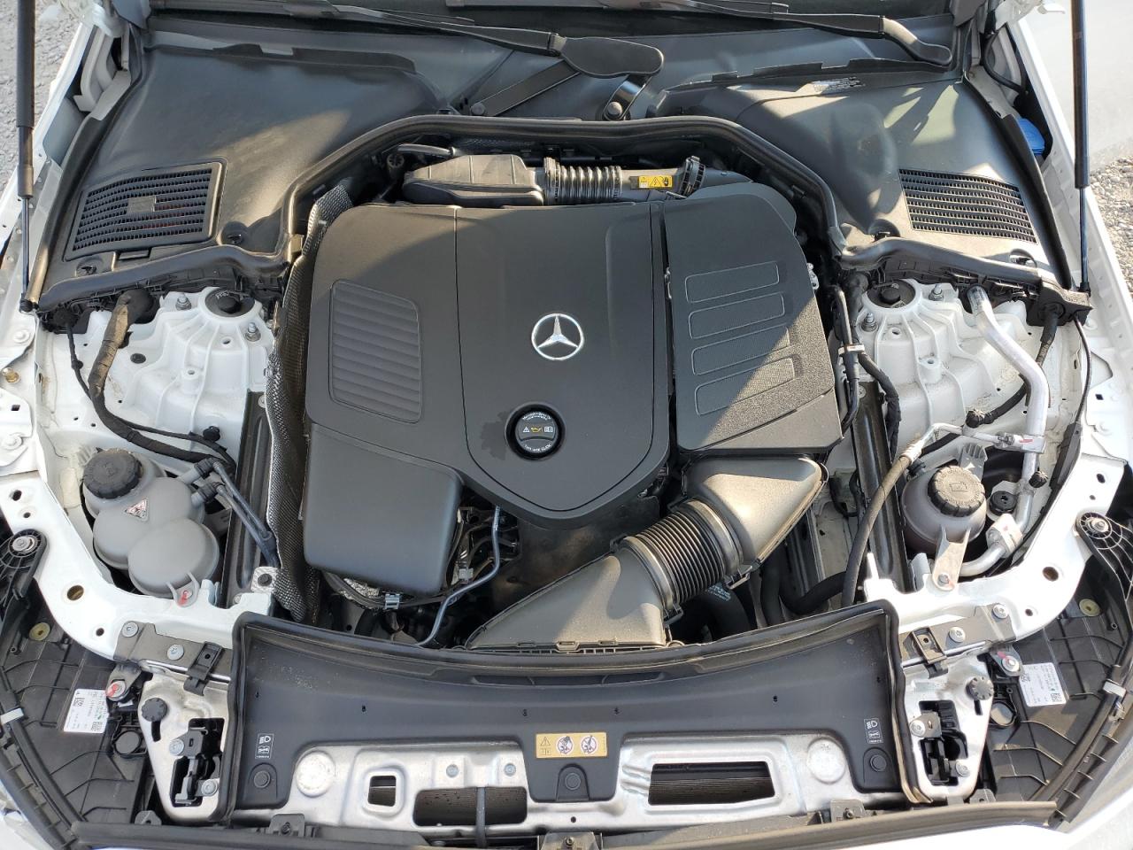 2023 Mercedes-Benz C-klasse VIN W1KAF4HB1PR145558 Copart auction photo, front end / side damage thumbnail 11