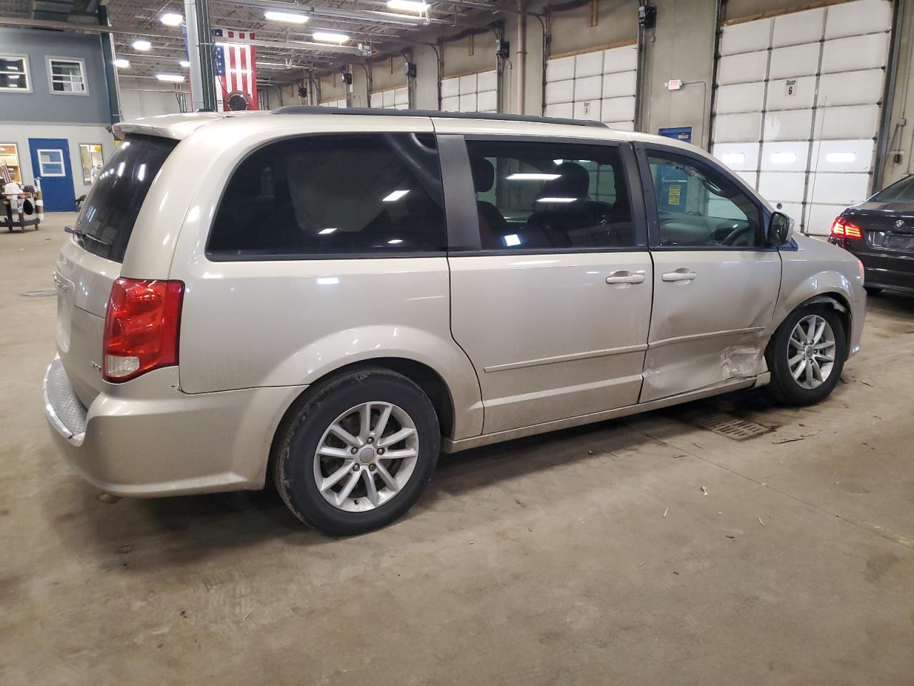 2014 Dodge Caravan VIN 2C4RDGCG0ER254348 Copart auction photo, all over damage thumbnail 3