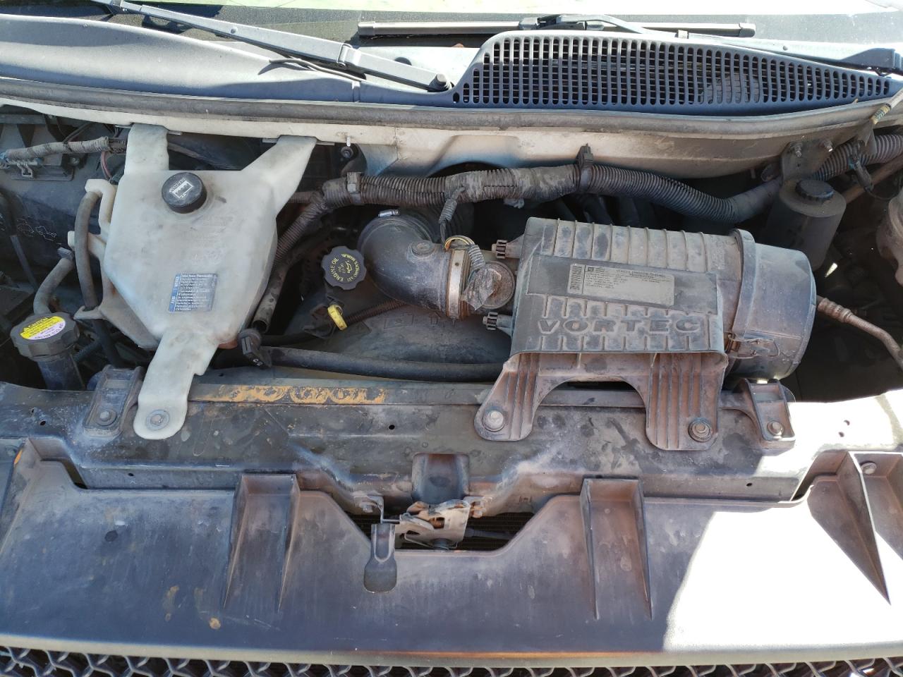 2012 Chevrolet Express VIN 1GCSGAFX7C1124098 Copart auction photo, side damage thumbnail 11