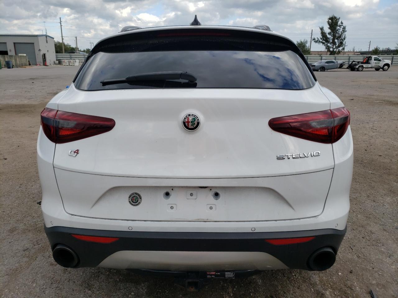 2019 Alfa Romeo Stelvio VIN ZASPAKBN0K7C40005 Copart auction photo, all over damage thumbnail 6