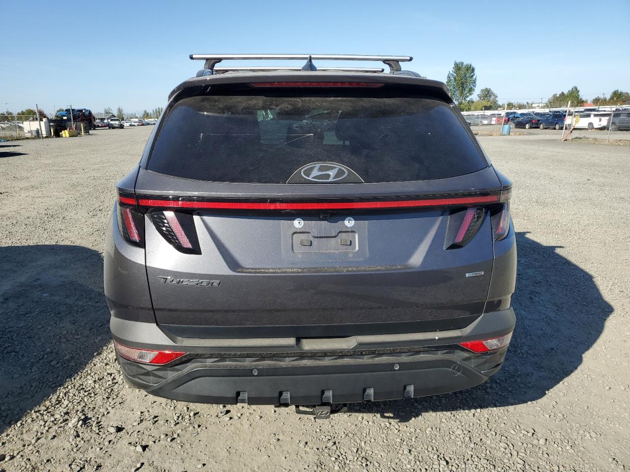 2022 Hyundai Tucson VIN KM8JFCAE6NU103997 Copart auction photo, front end / side damage thumbnail 6