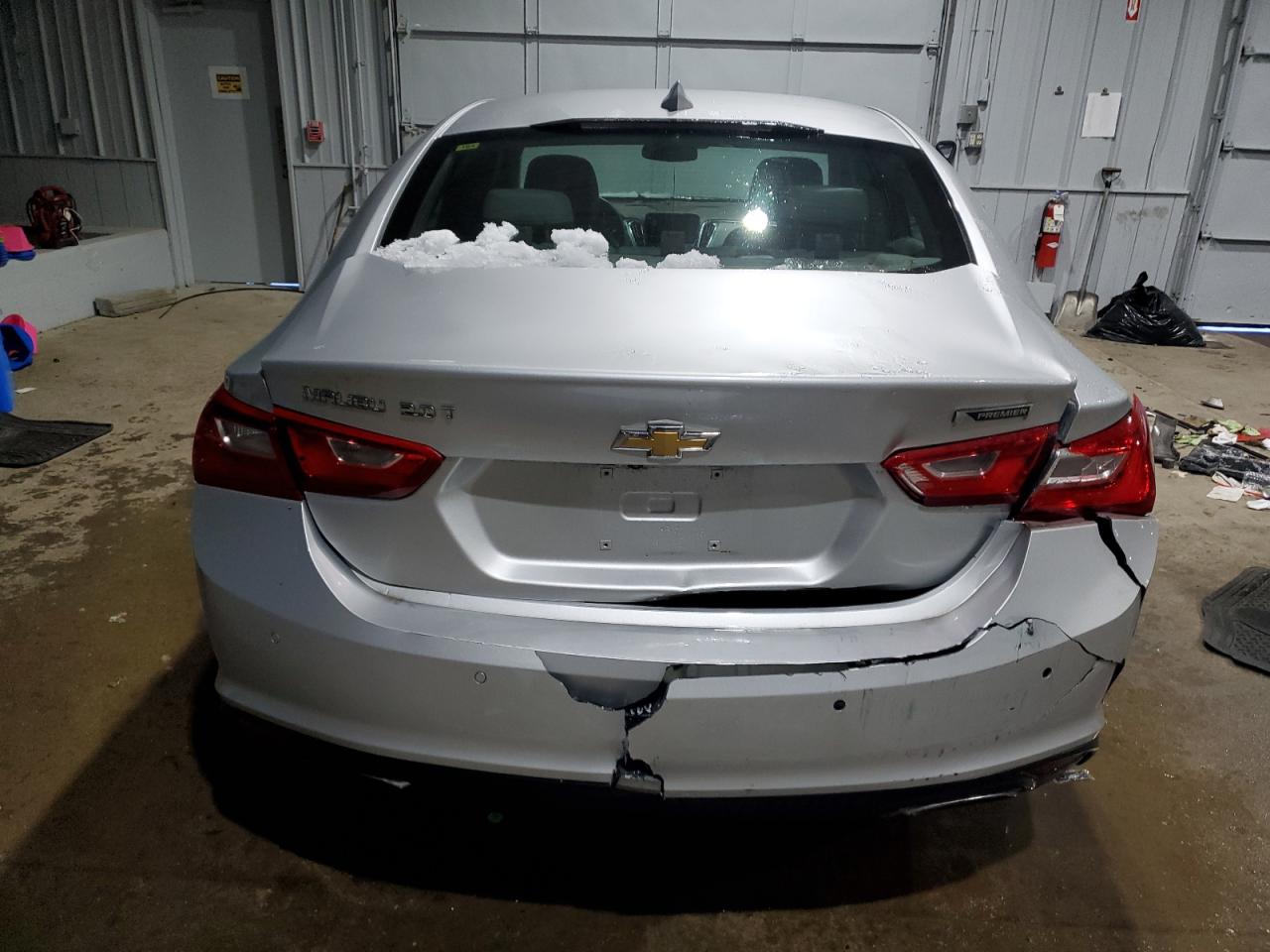 2017 Chevrolet Malibu VIN 1G1ZH5SX5HF182447 Copart auction photo, rear end / front end damage thumbnail 6