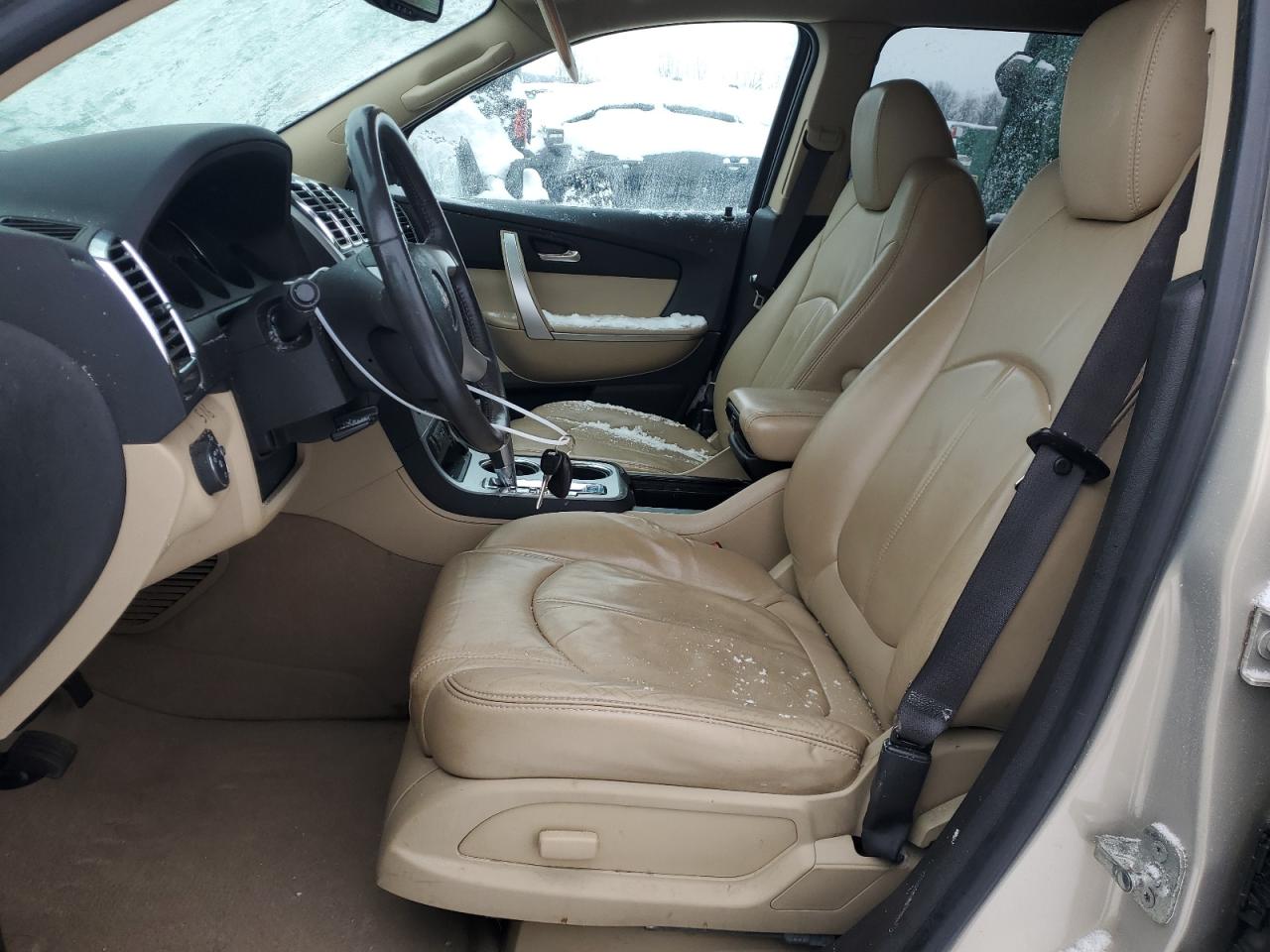 2010 GMC Acadia VIN 1GKLRMED7AJ143064 Copart auction photo, all over damage thumbnail 7