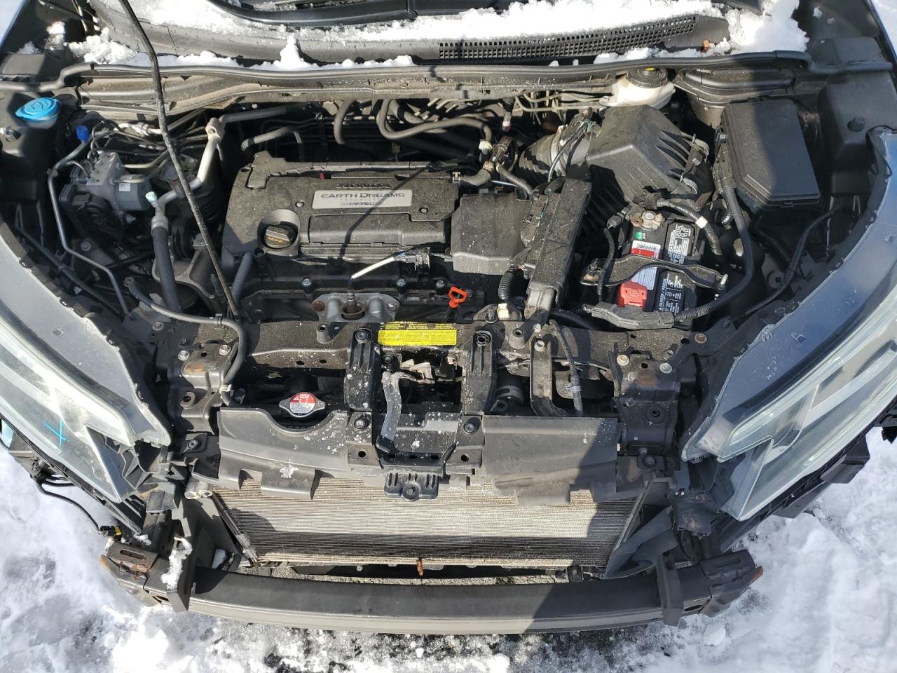 2015 Honda CR-V VIN 5J6RM4H74FL070445 Copart auction photo, front end damage thumbnail 12