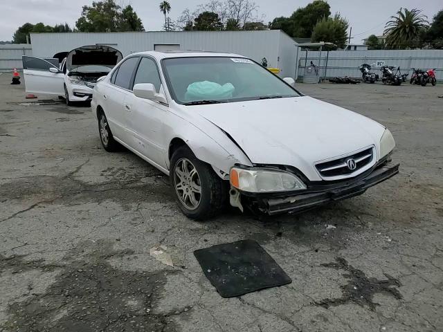 2000 Acura TL VIN 19UUA5672YA030186 Copart auction photo, front end / all over damage thumbnail 11