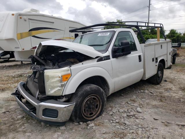 2011 Ford F250 VIN 1FTBF2A65BEB52514 Copart auction photo, front end damage thumbnail 2